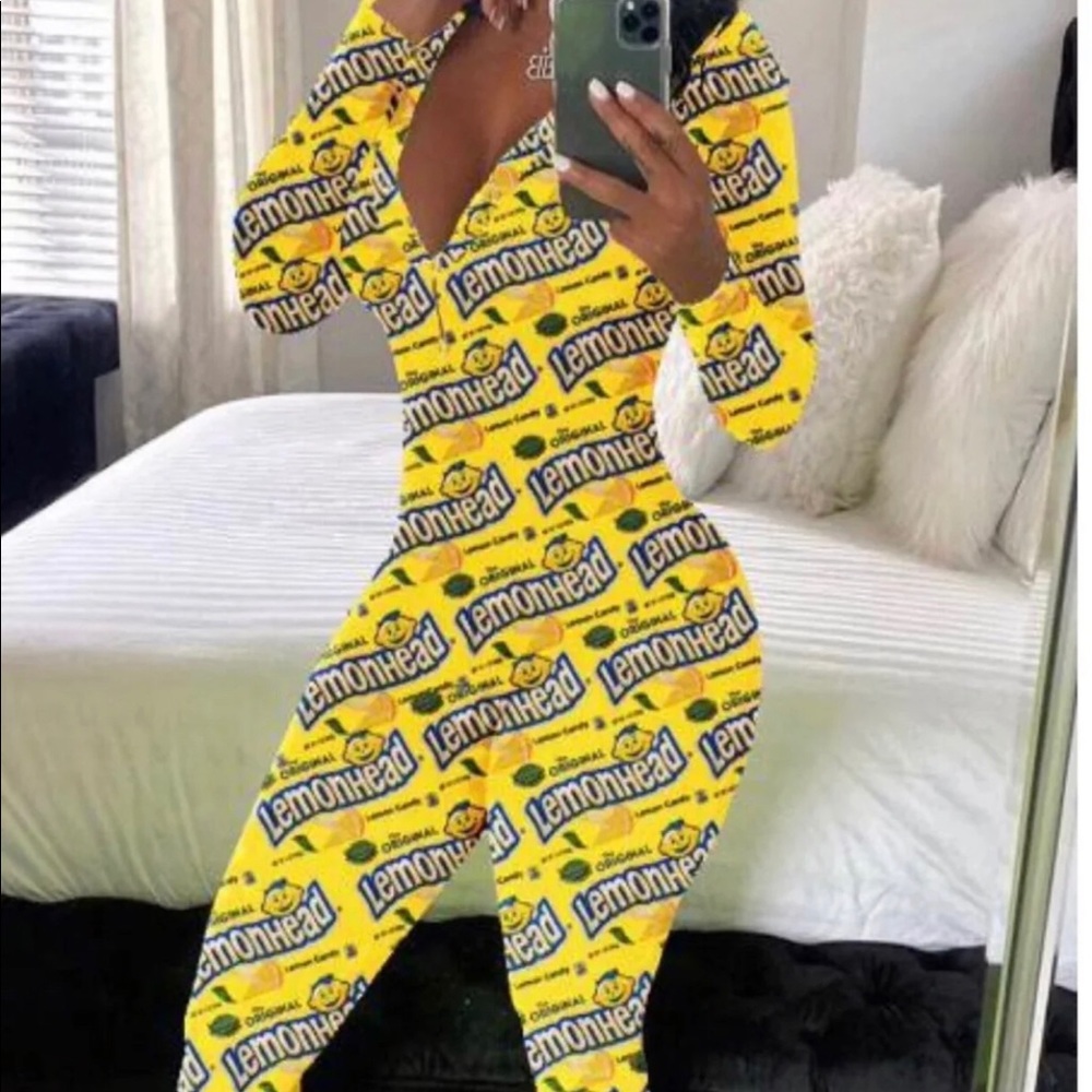 Women’s onesie lemon head